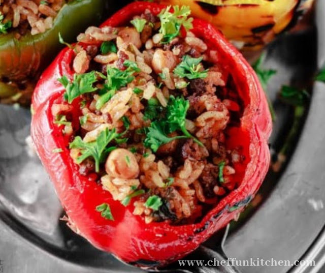 Mediterranean Stuffed Peppers Recipe Mediterranean Stuffed Peppers Recipe