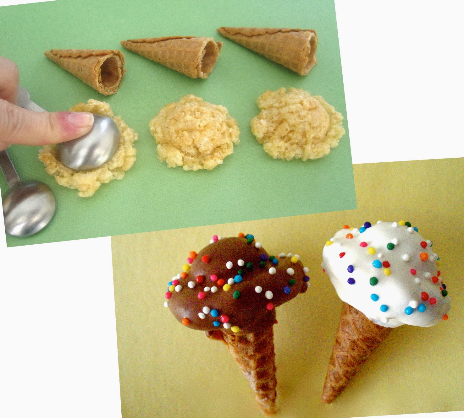 {VIDEO} Cupcake Ice Cream Cones The Lindsay Ann