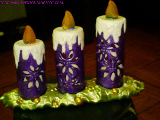 Todo Para Eventos: VELAS DE CERÁMICA LAMPARAS.