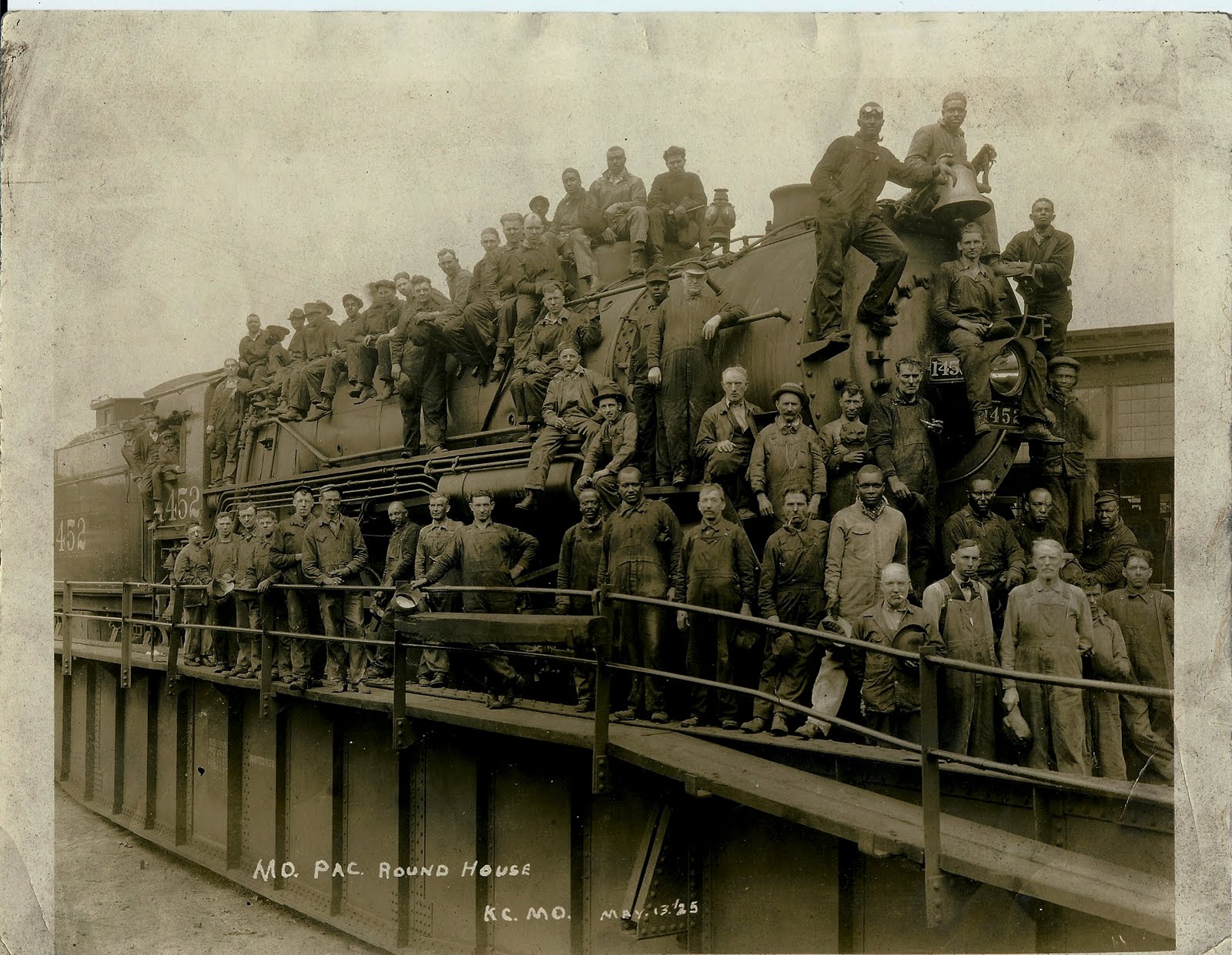 Indubitably something Vintage railroad group photo