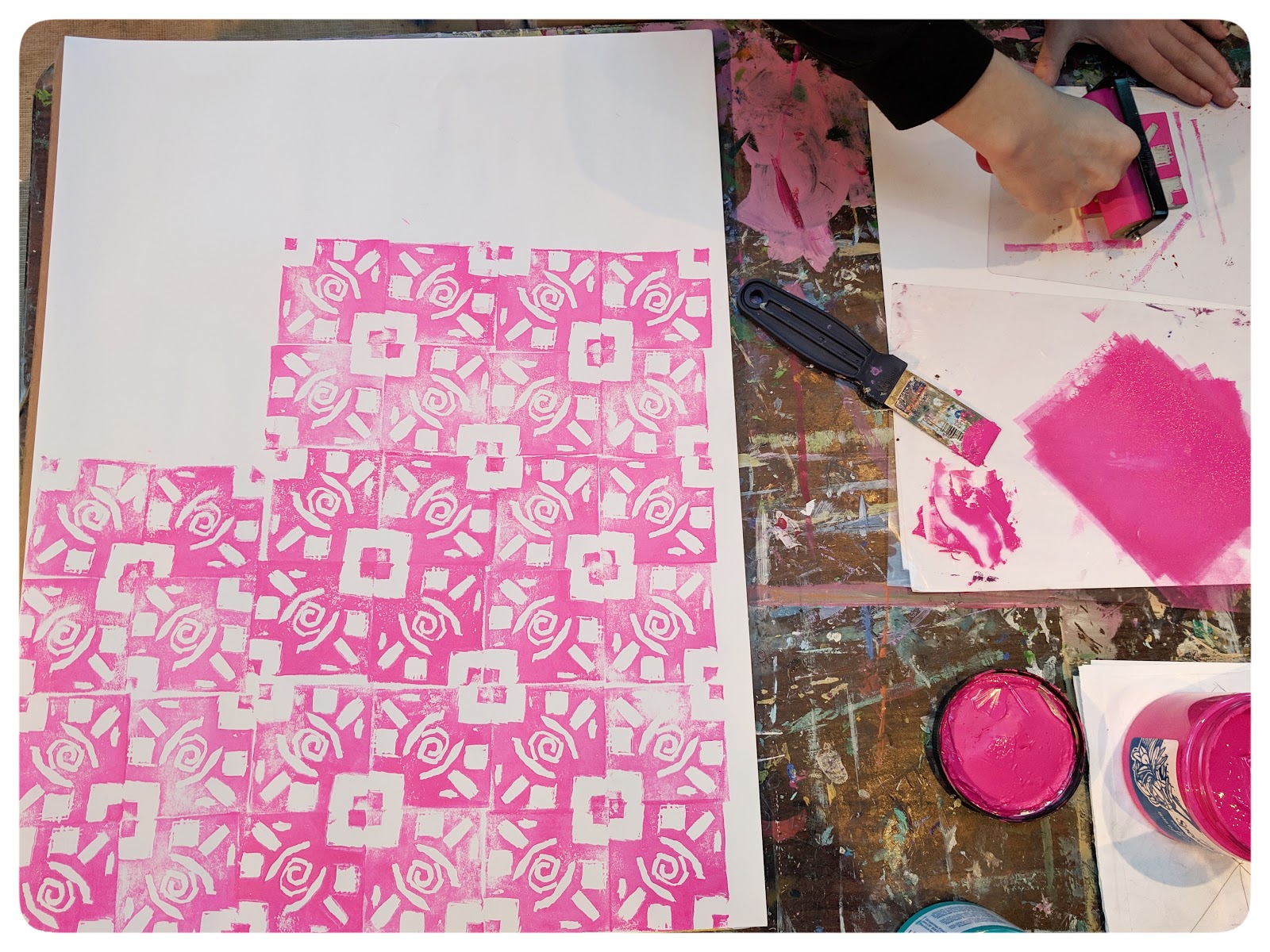 Studio Kids Children's Art Classes in Ballard, Seattle Printmaking