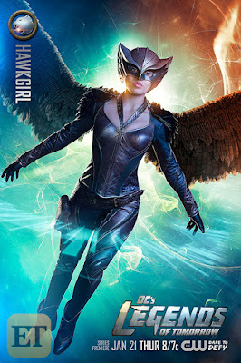 DC’s Legends of Tomorrow Character Television Poster Set - Ciara Renee as Hawkgirl