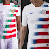 Umbro da Argélia plagia camisa da Nike feita para os Estados Unidos