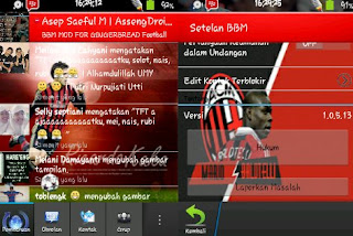 BBM MOD AC MILAN for Android Gingerbread BBM MOD AC MILAN for Android Gingerbread