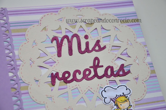 Recetario scrapbooking descargable