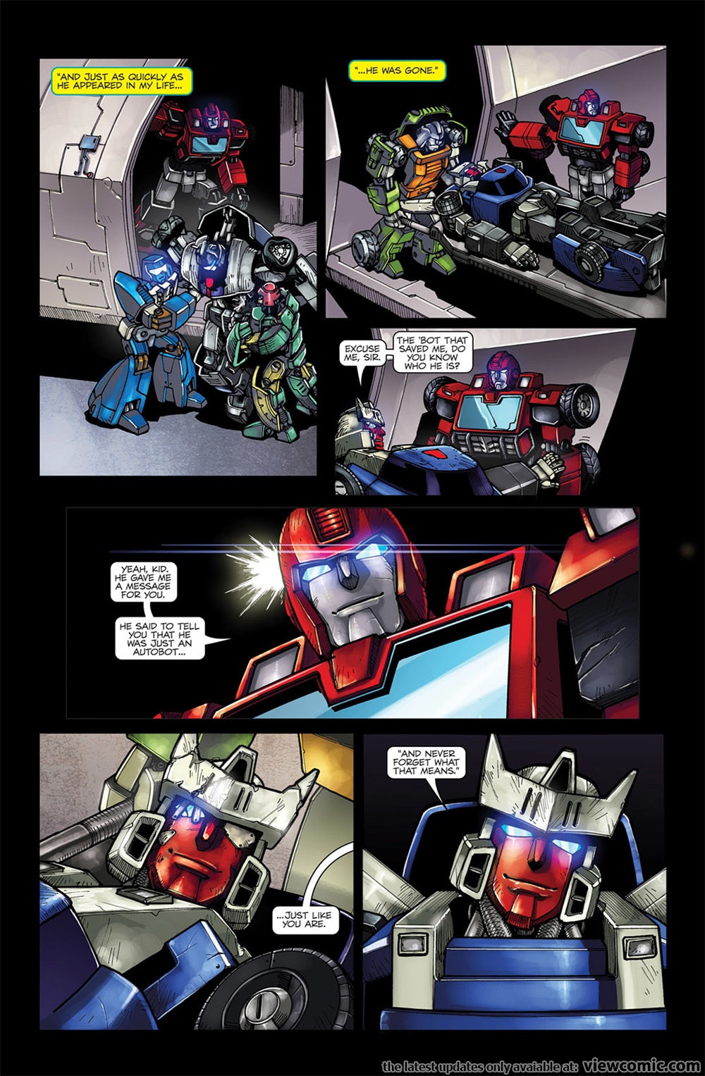 Transformers Spotlight Jazz (2009) Read All Comics Online For Free