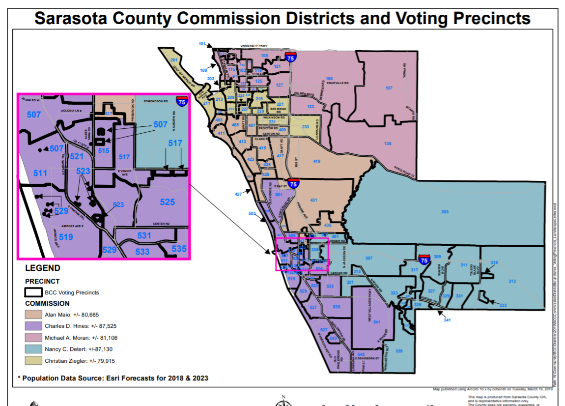 Citizens for Sarasota County “Transparent” redistricting of Sarasota