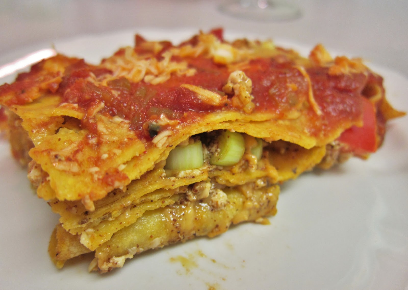 The Vegan Chronicle Cheese Enchilada Casserole