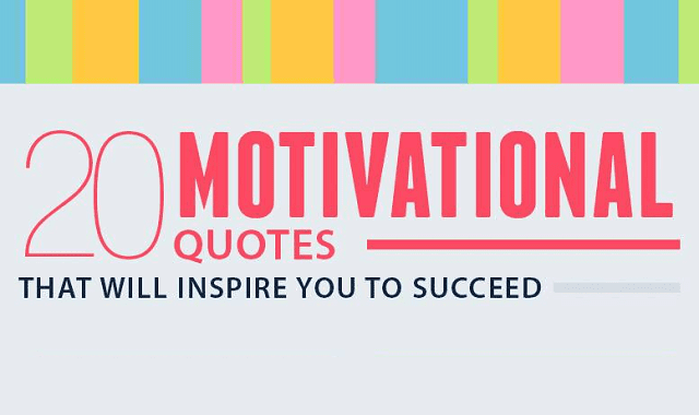 20 Motivational Quotes from Successful Entrepreneurs #infographic