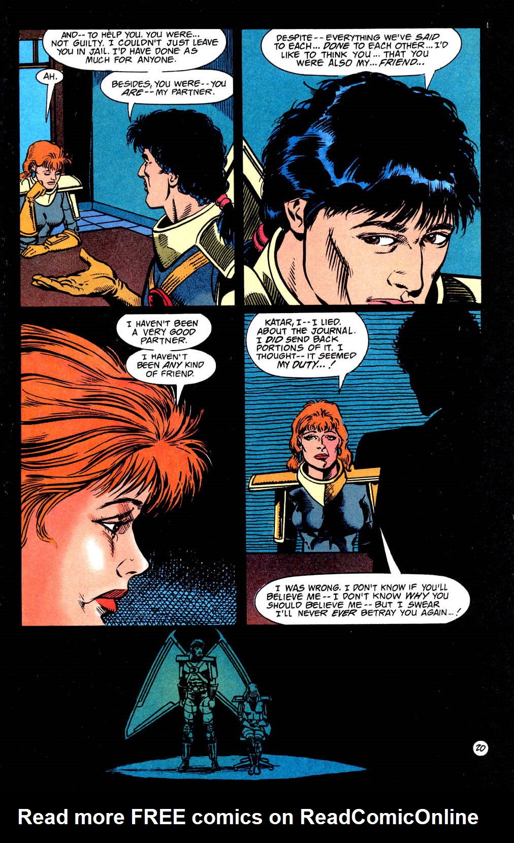 Read online Hawkworld (1990) comic -  Issue #9 - 21