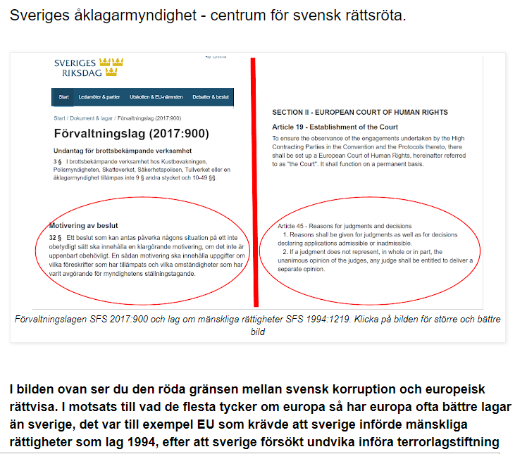 Åklagarmyndigheten - centrum för rättsröta.