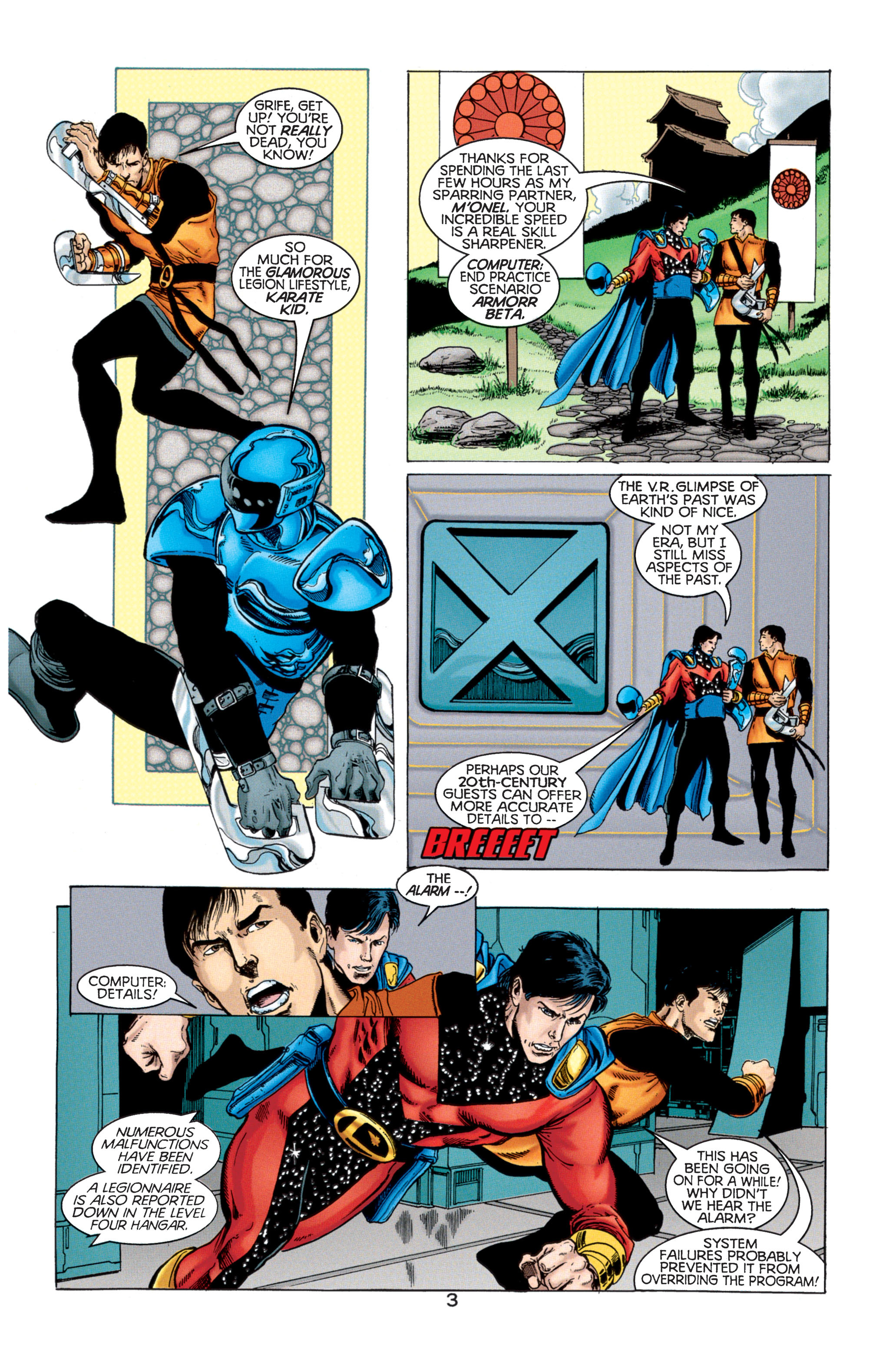 Read online Titans/Legion of Super-Heroes: Universe Ablaze comic -  Issue #2 - 5