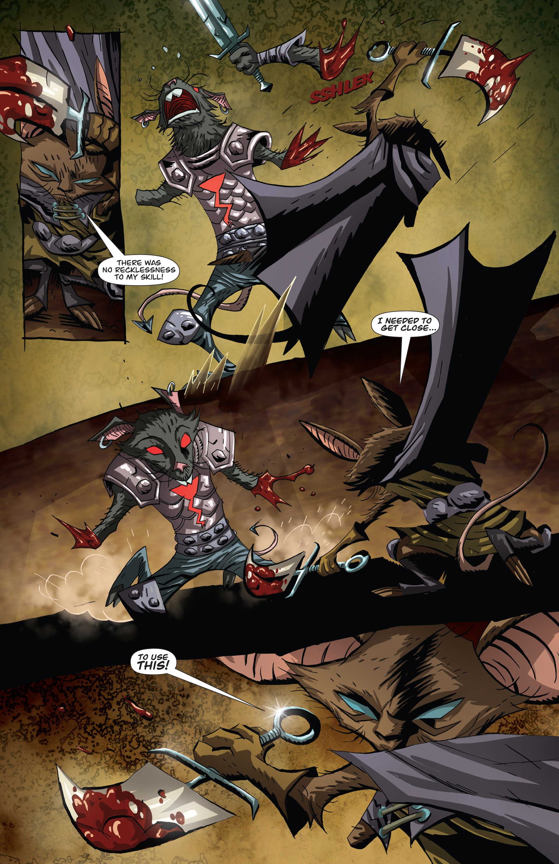 The Mice Templar Volume 4: Legend issue 7 - Page 18