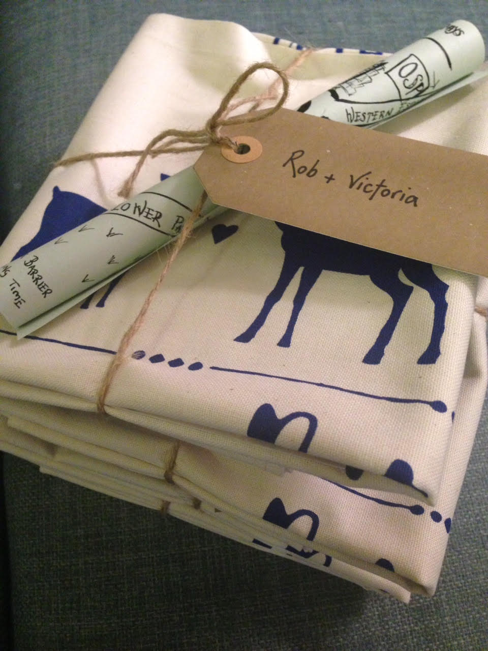 Design your own tea towel, we love them all!