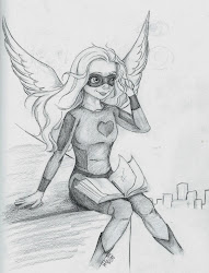 superhero pencil drawing draw yourself paper challenge