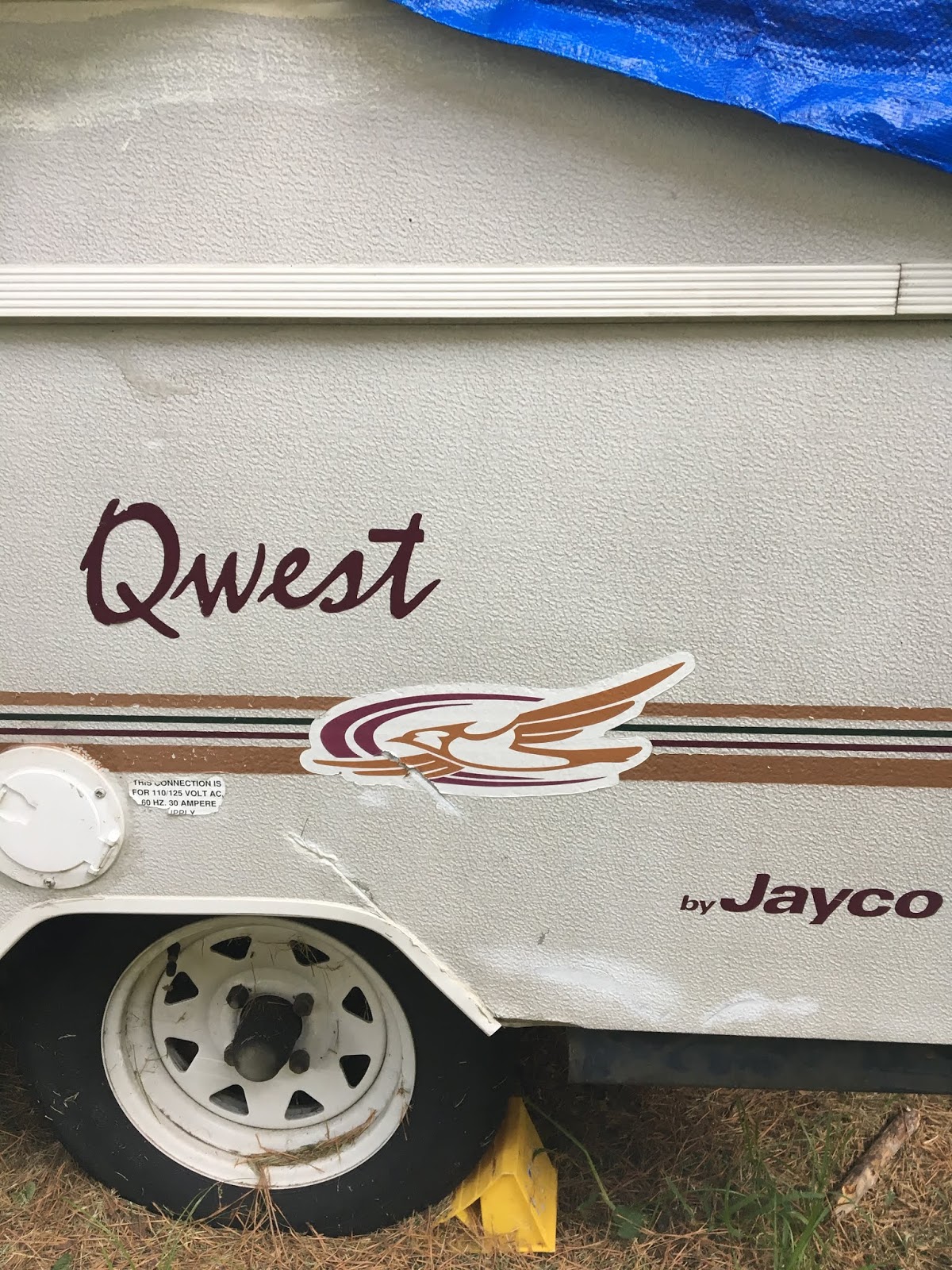 Removing Your Old RV Decals — The Southern Glamper