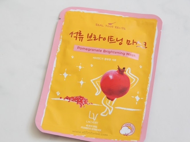 Lacvert Real Food Recipe Pomegranate Brightening mask review