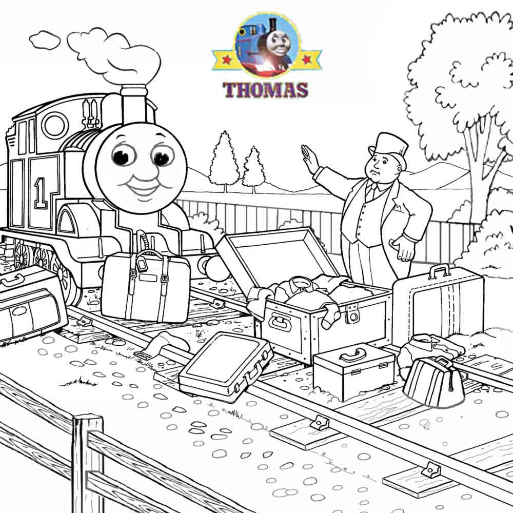 Thomas The Train Coloring Pictures For Kids To Print Out And Color Thomas The Train Coloring Pictures For Kids To Print Out And Color
