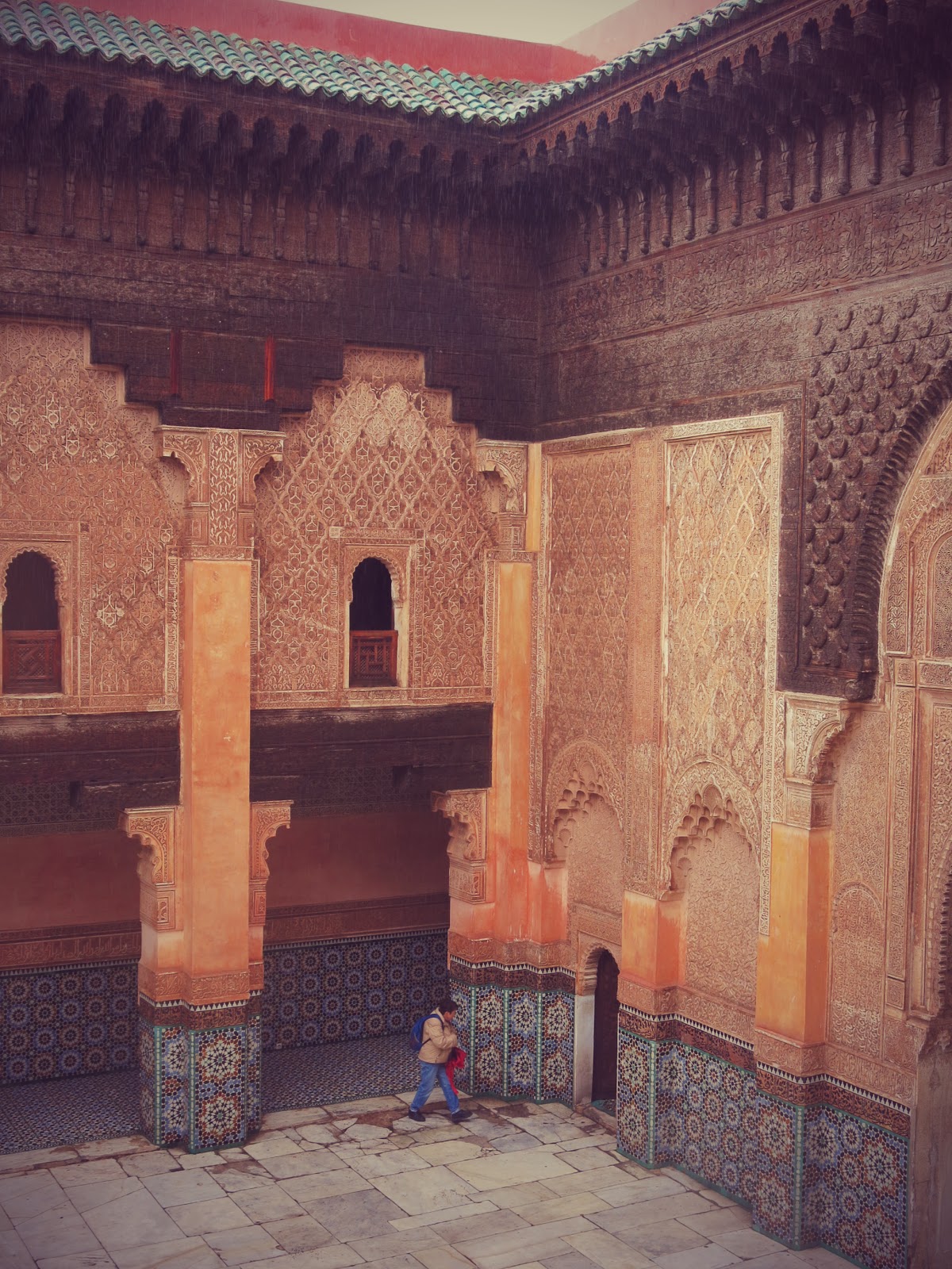 Koranskolan Ben Yussef Madrasa i Marrakesh