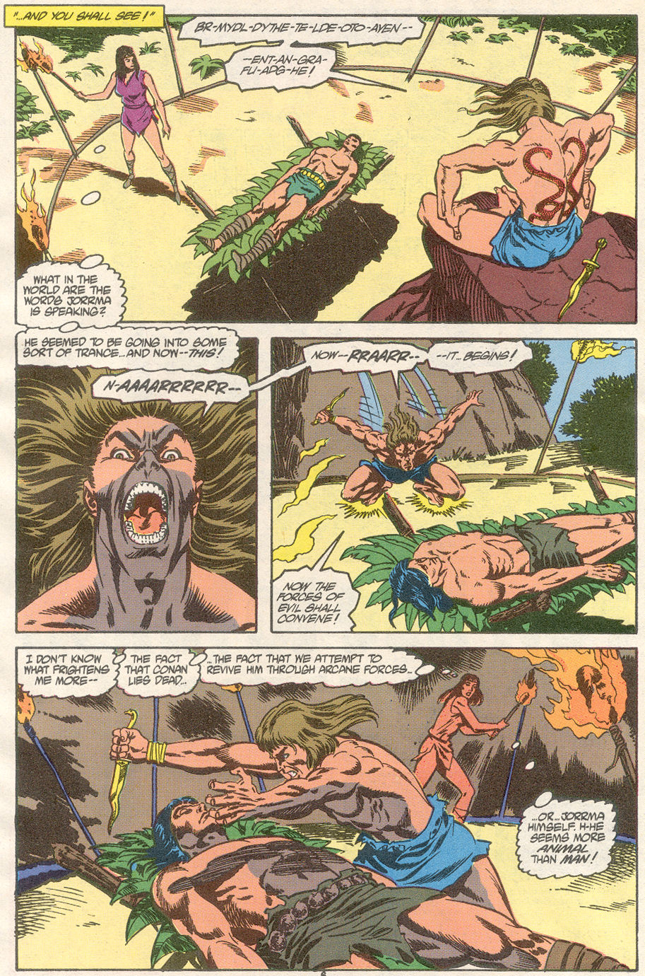 Read online Conan the Barbarian (1970) comic -  Issue #239 - 6