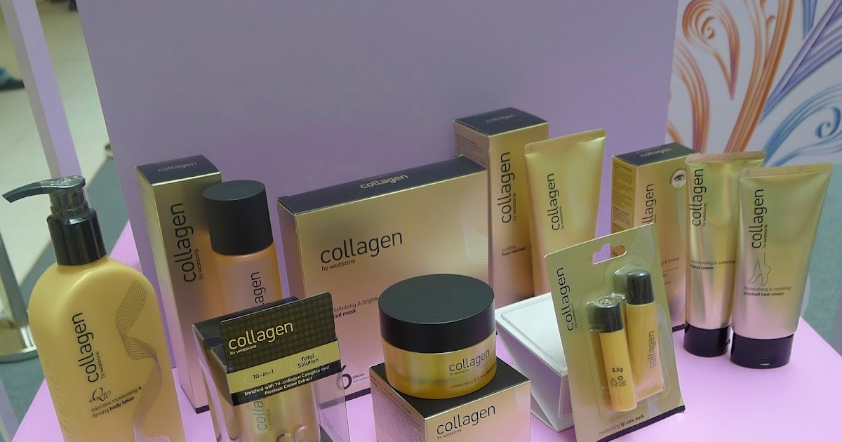 Collagen by Watsons Skin Care Range Tina Villa