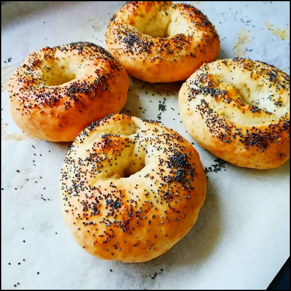 Greek Yogurt Bagels