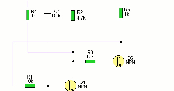 Simple Latch Switch Circuit Diagram