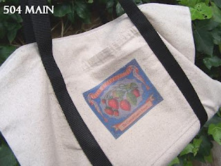 Market tote bag perfect for a trip to the farmers market.