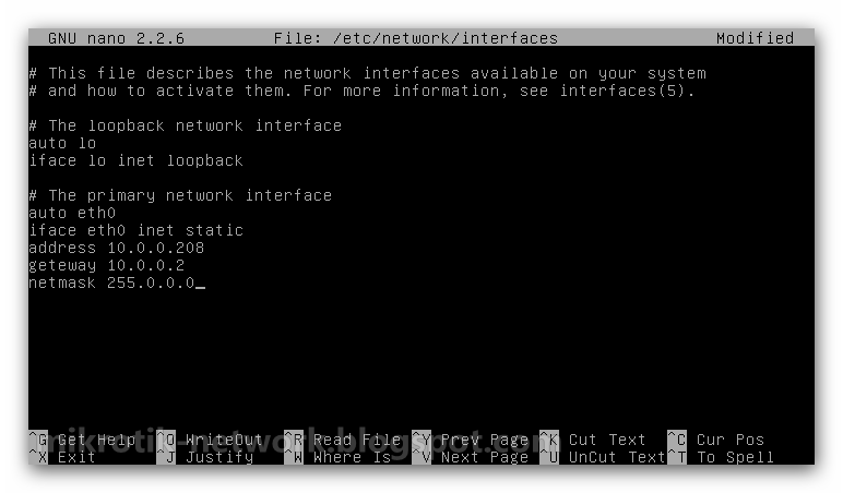 Starting network services