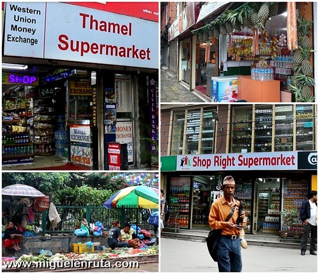 Supermercados-Thamel-Katmandu