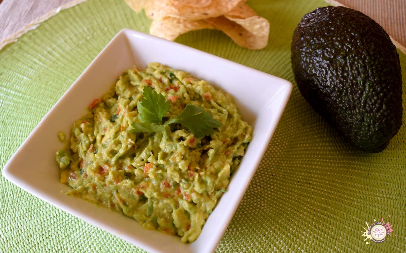 Guacamole. Receta tradicional mexicana Sabrina´s Sea of Colors