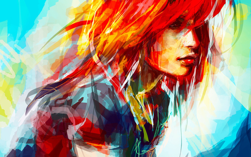 arte pintura contemporánea de una mujer