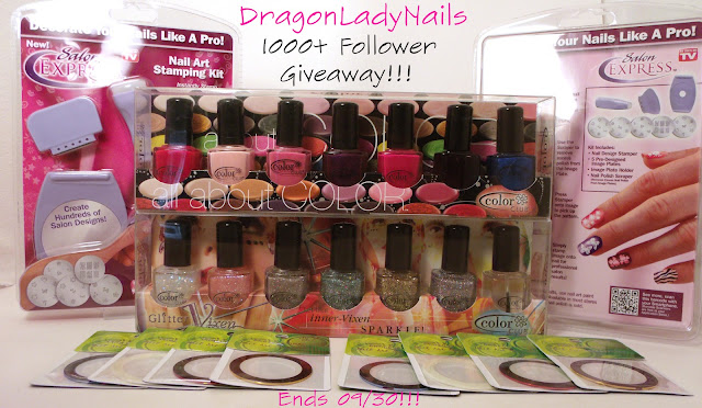 Dragon Lady Nails's 1000+ Follower Giveaway