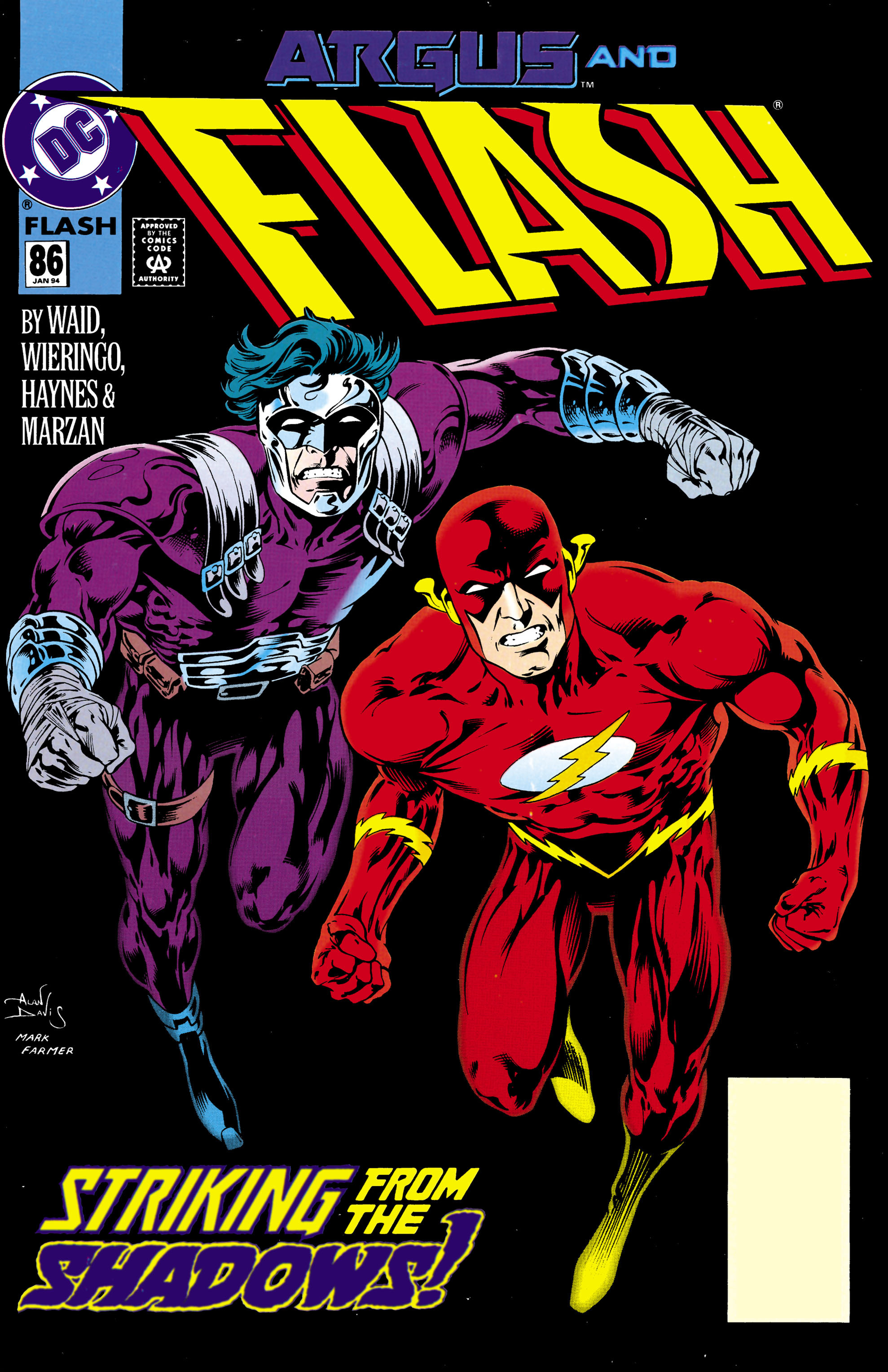 Read online The Flash (1987) comic -  Issue #86 - 1