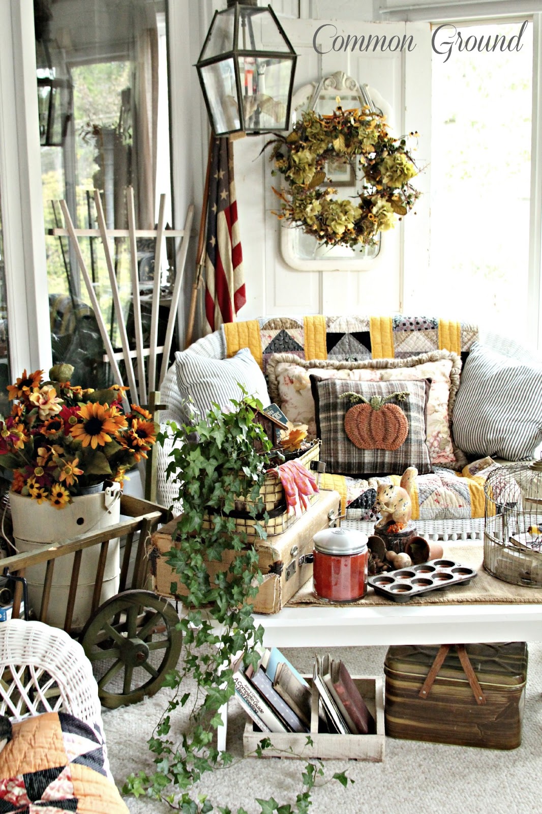 Vintage Fall Decorating Ideas | The Cottage Market
