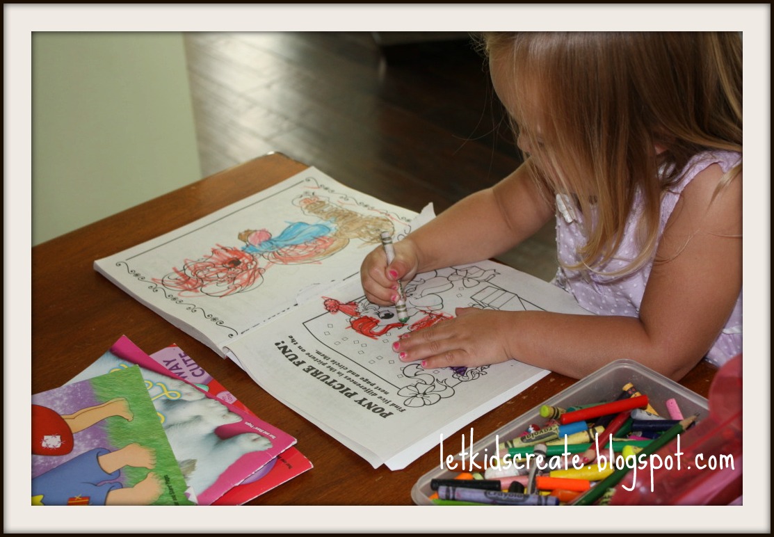 Let Kids Create: 7 benefits of coloring