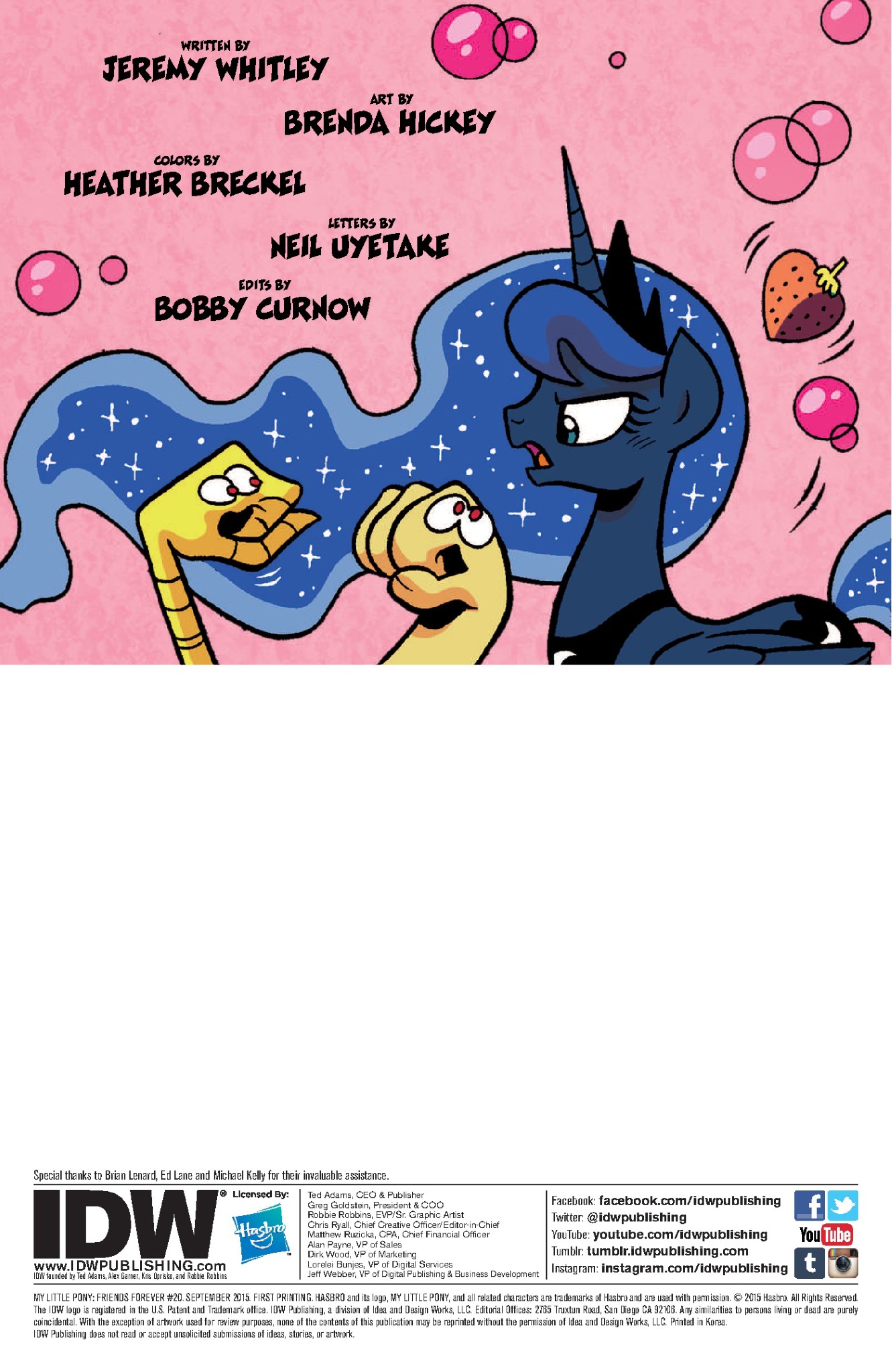Read online My Little Pony: Friends Forever comic -  Issue #20 - 2