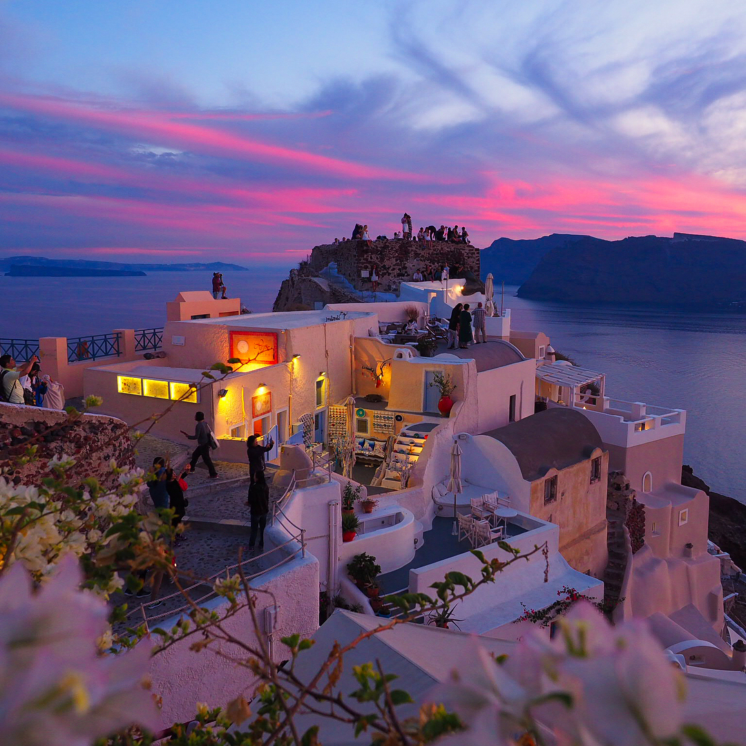 The Most Romantic Hotels in Santorini Greece Imerovigli | SevenAngel