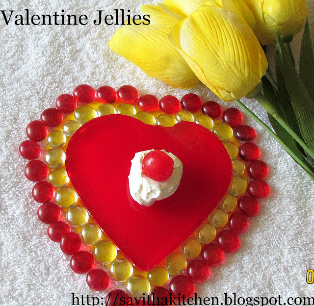 Valentine jellies