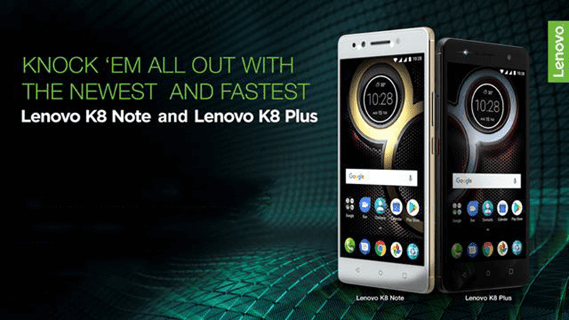 Lenovo K8 Note and K8 Plus is coming to the Philippines