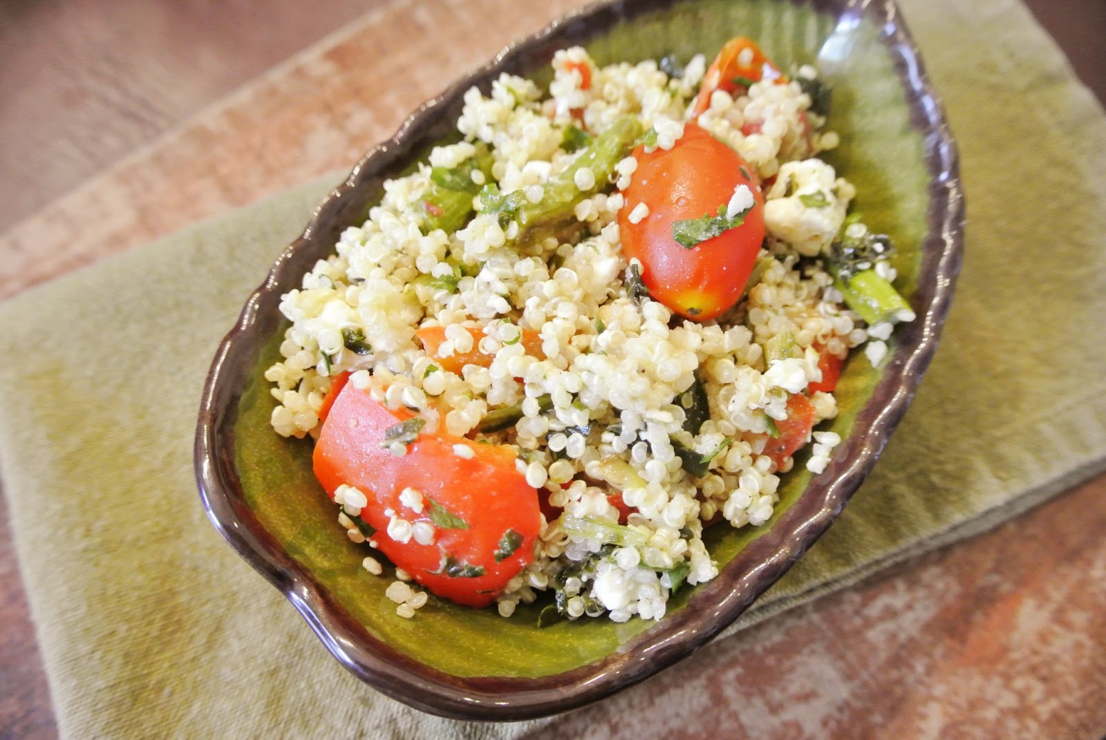 Ginger Rose Roasted Vegetable & Feta Quinoa