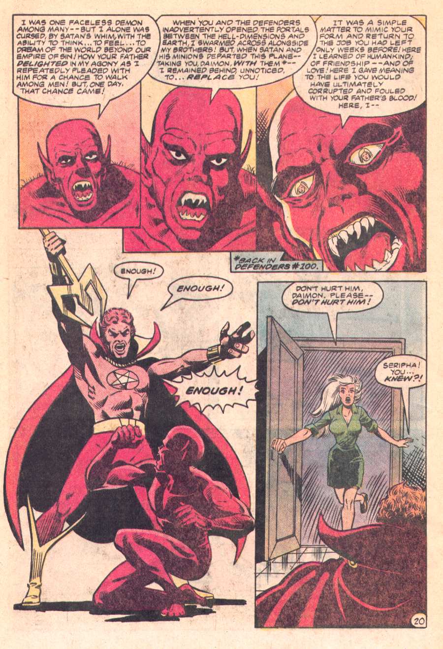 Read online The Defenders (1972) comic -  Issue #118 - 21