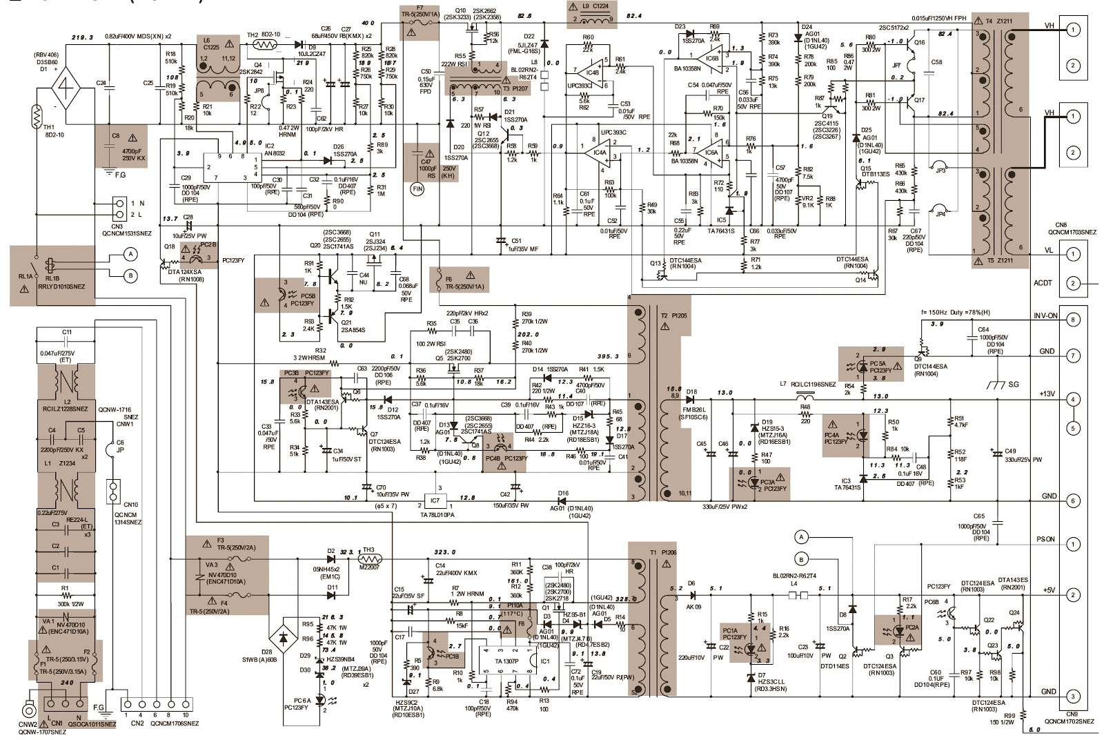 Electro help: SHARP LCD TV TROUBLESHOOTING