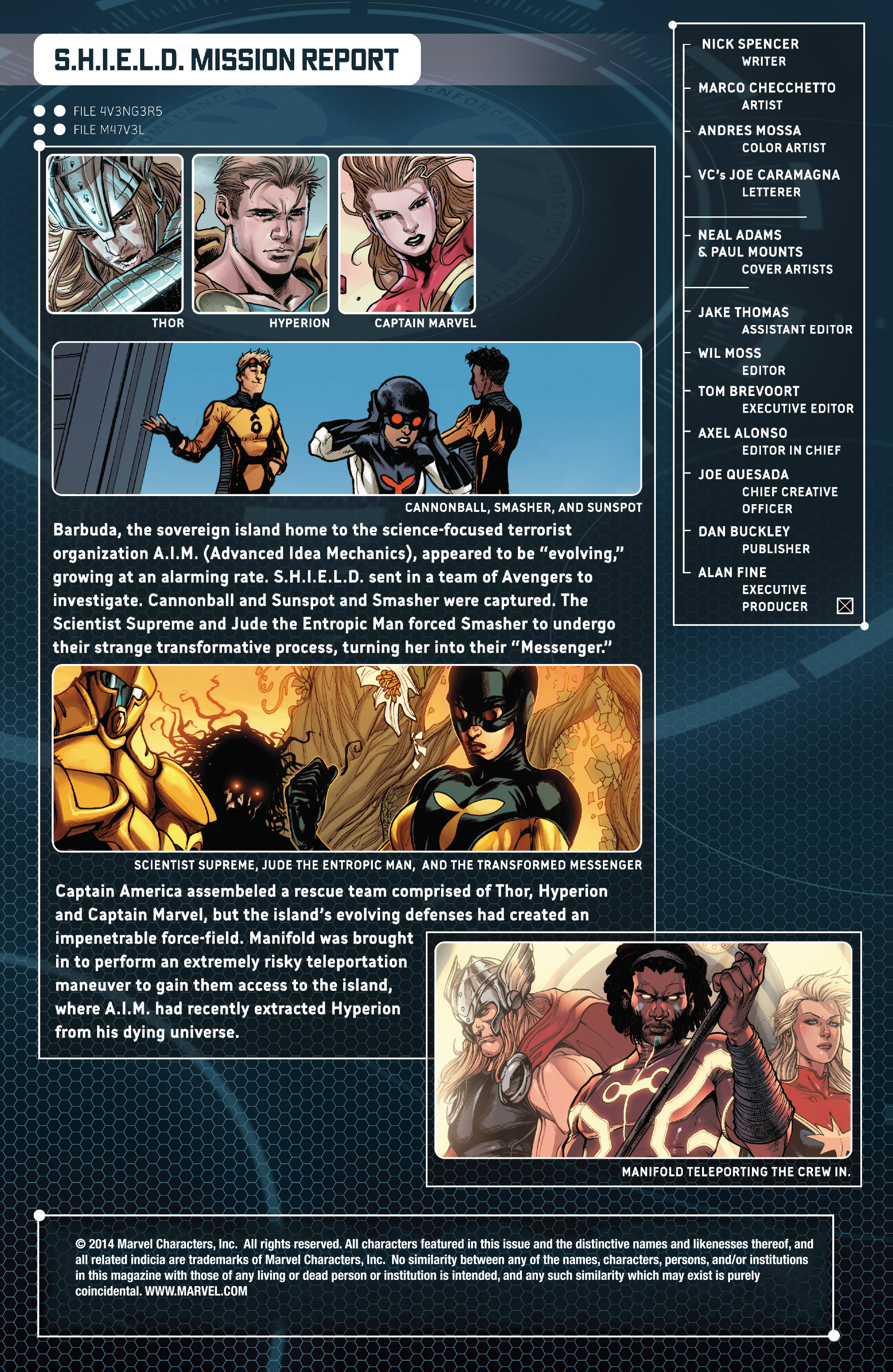 Read online Avengers World comic -  Issue #6 - 2