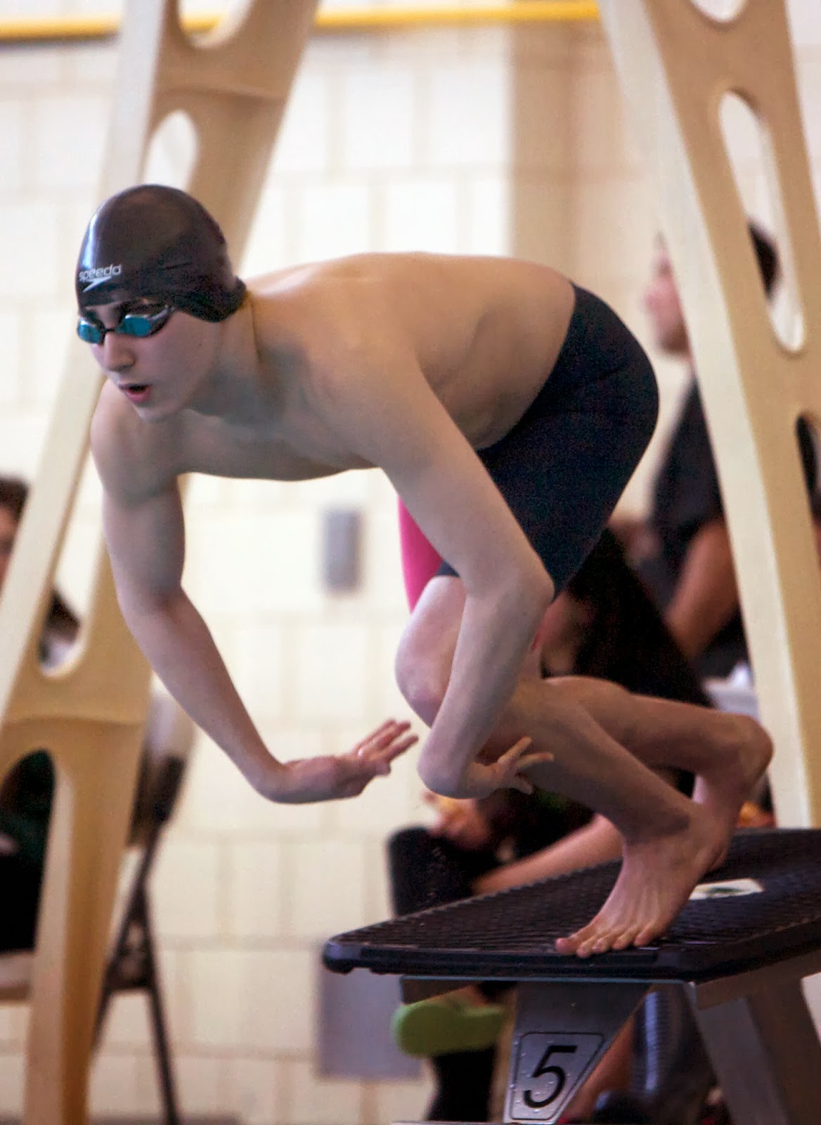 Mark Kodiak Ukena IHSA Boys Swimming Sectionals
