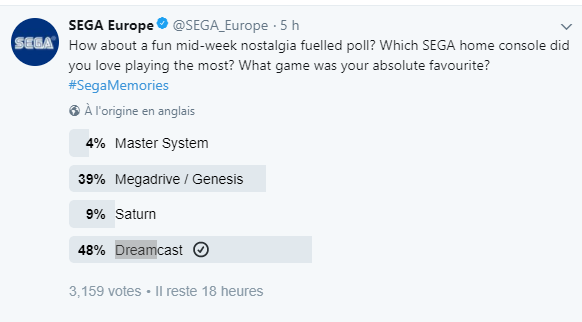 Sega nous questionne Sond