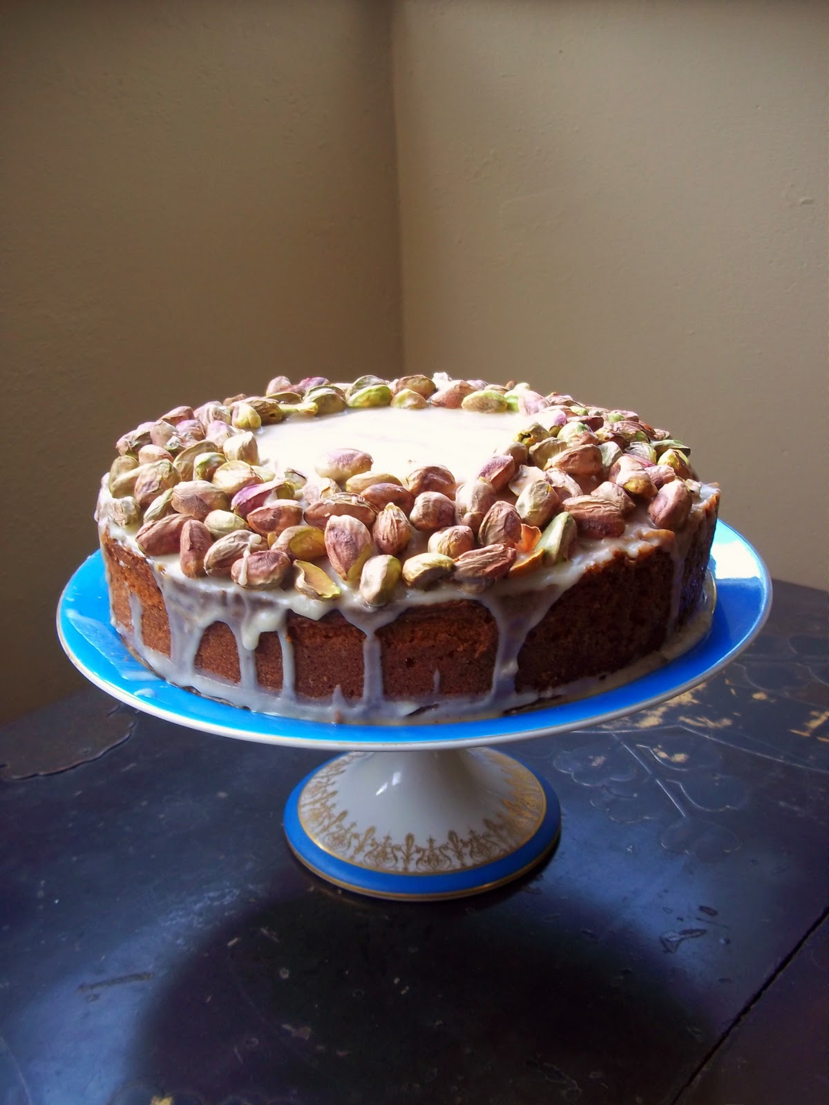 Idle Bakes Orange & Pistachio Cake