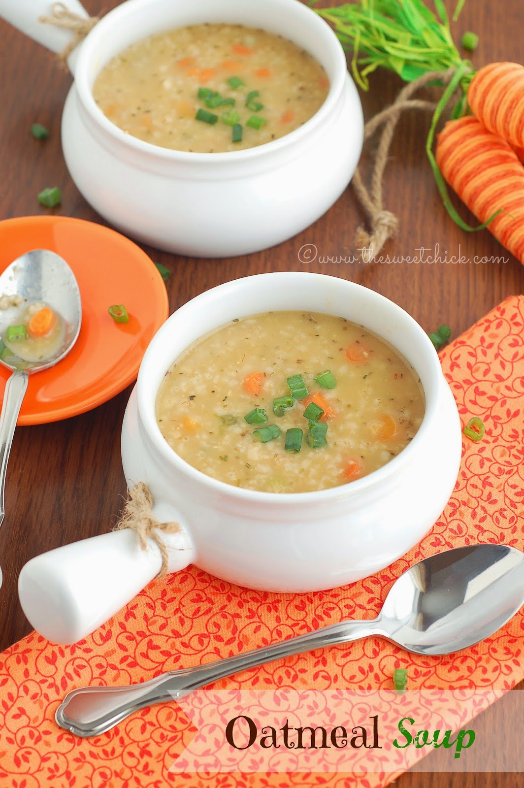 Oatmeal Soup by The Sweet Chick