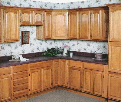 HOME DESIGN IDEAS: Oak Kitchen Cabinets Design Ideas