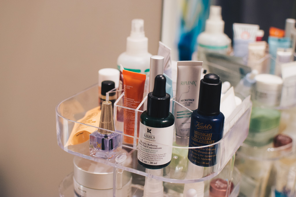 How I Organize My Skincare & Makeup Call Me Dina